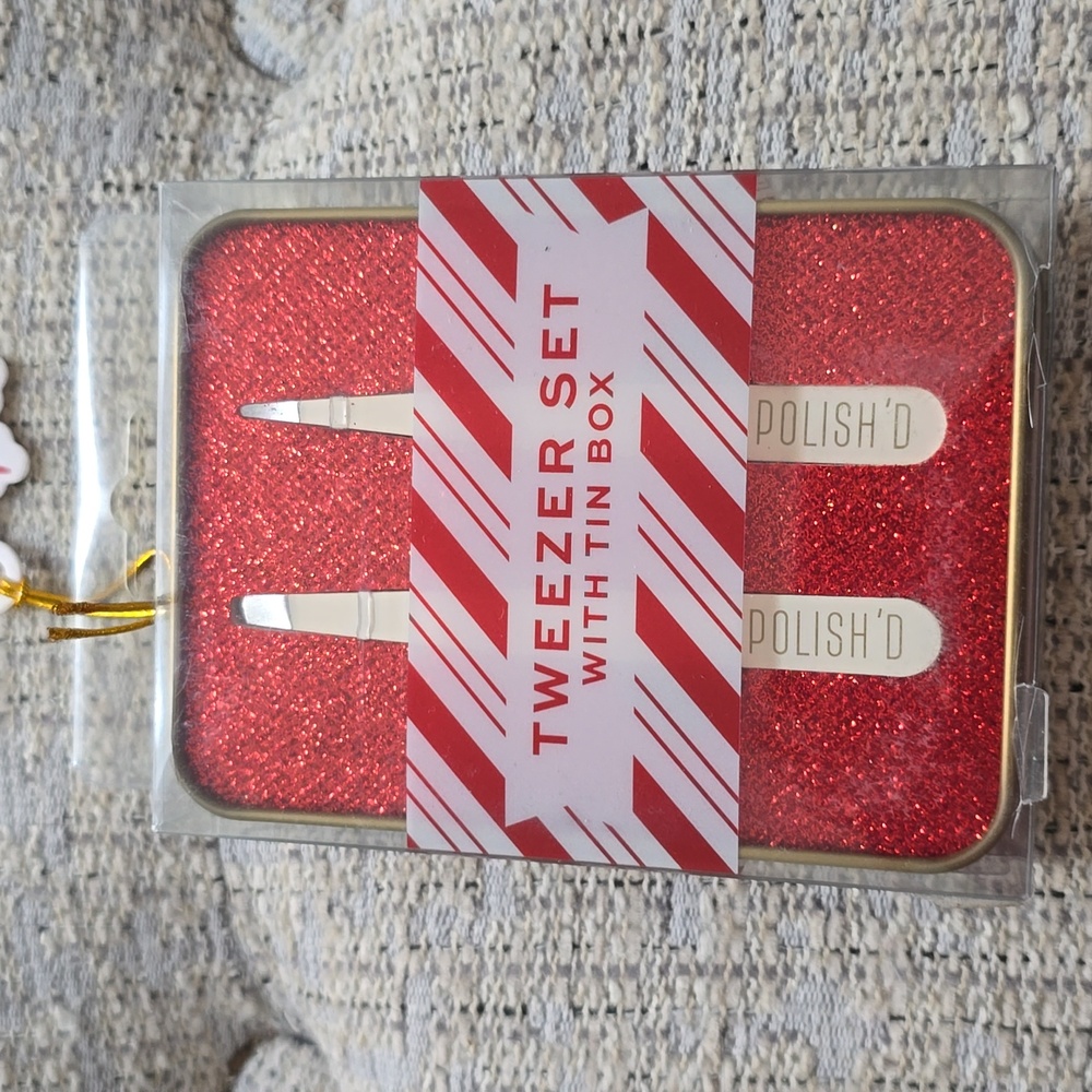 TWEEZER SET WITH TIN BOX - Picture 1 of 6